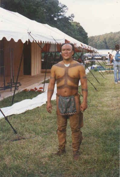 He was a really funny guy, and kept the make-up/tattoo crew entertained. He was a really funny guy, and kept the make-up/tattoo crew entertained.