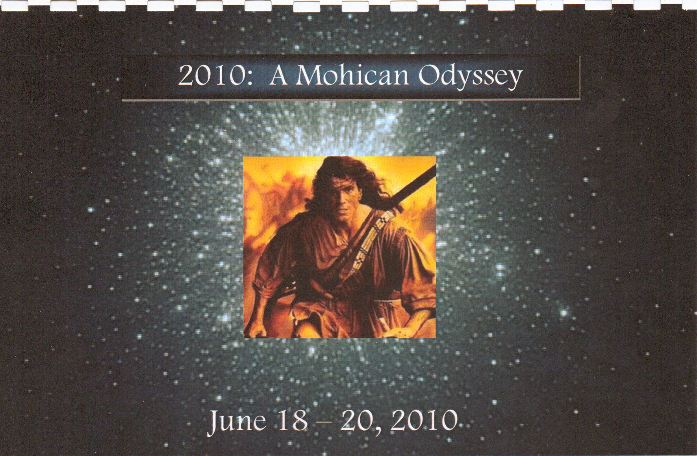 2010 Program cover, designed by Sarah