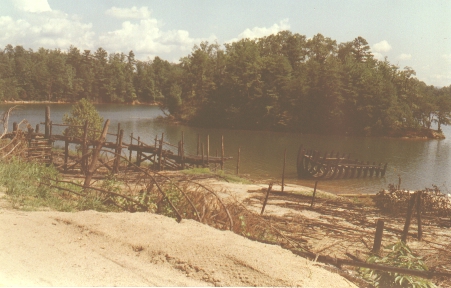 Burned Boat & Pier