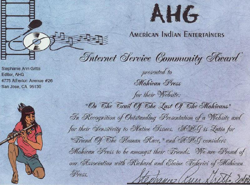 AHG AWARD