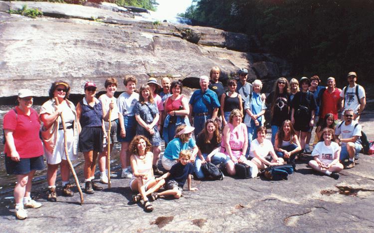 Group At Triple Falls