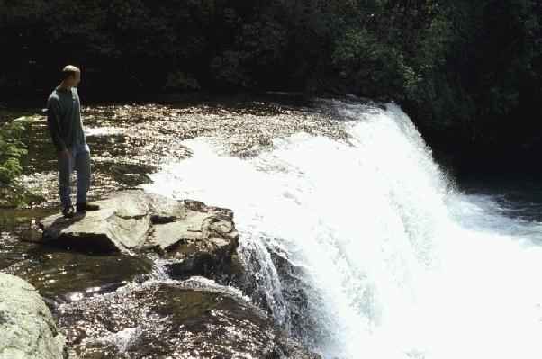 Hooker Mills Falls - View From The Top