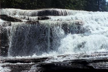 Triple Falls - Close Up