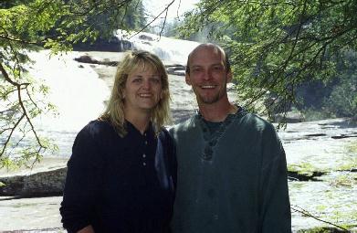 Eric & Sharon At Triple Falls