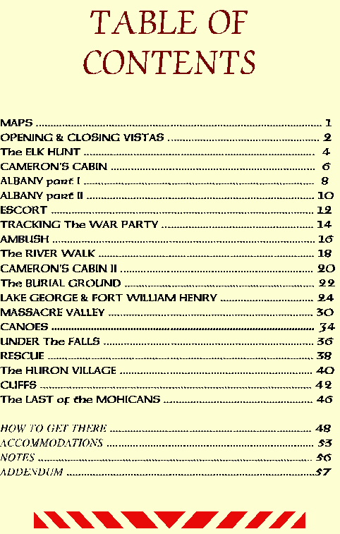 Table of Contents