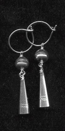 Ball & Cone Earrings